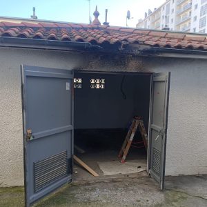 local poubelle incendié toulouse